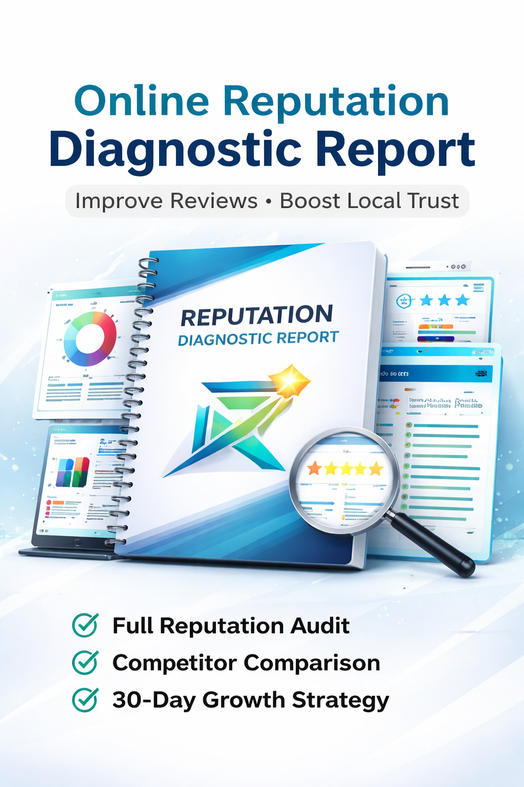 Reputation Diagnostic Report™ for Small Businesses | Google Review & Brand Analysis